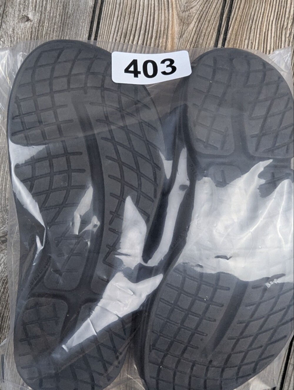 OOFOS OOriginal Black Recovery Sandals Women's Size 6/Men's Size 4 - Picture 11 of 11